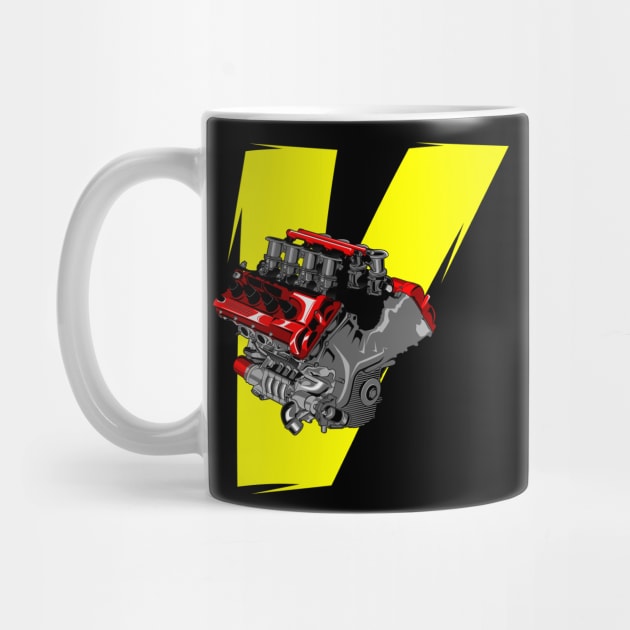 Ferrari F430 Engine V8 by aredie19